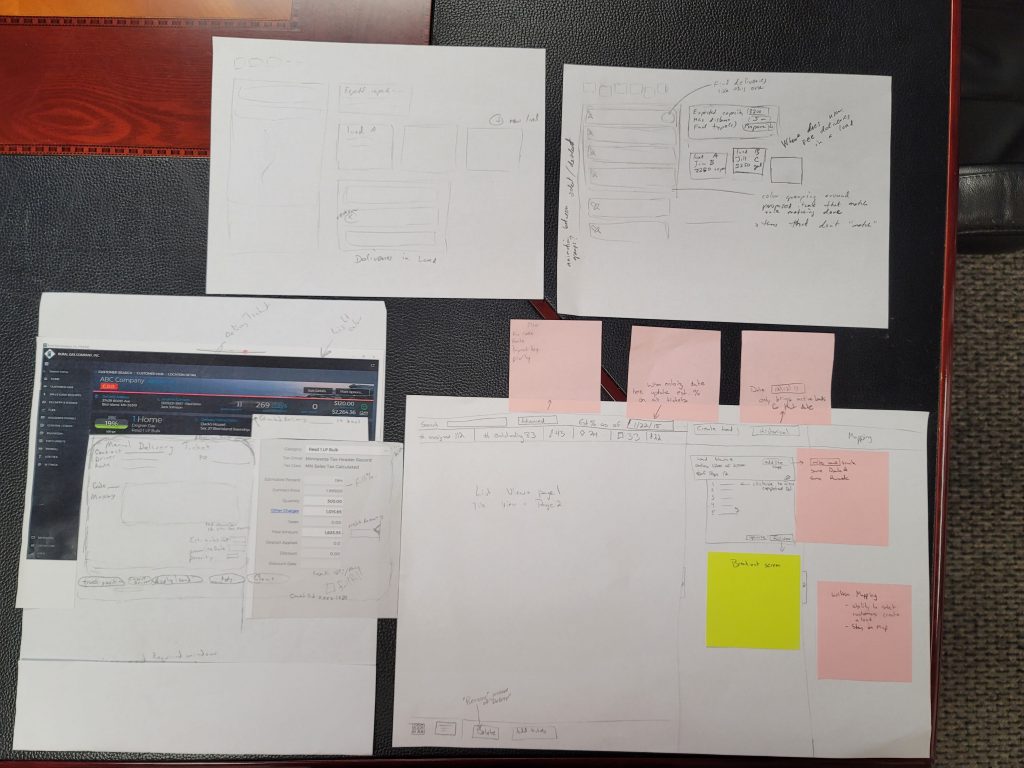 RCC Dispatch Manager - Fuel Delivery Software Mock-Up