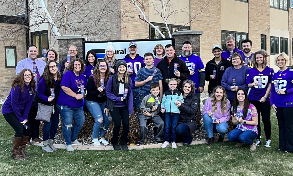 RCC Team supports Rett Syndrome with Purple