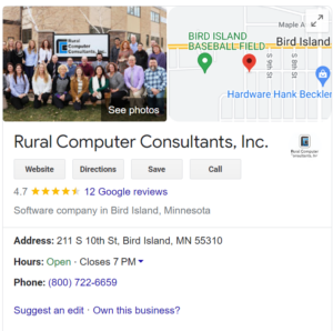 rcc google business profile
