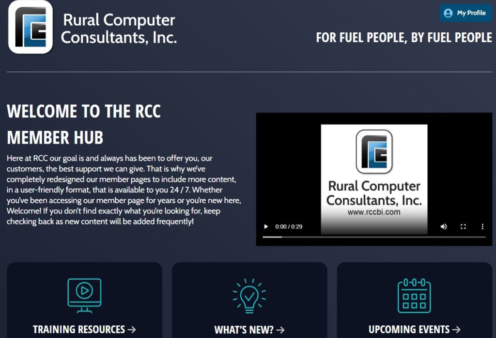 Introducing RCC Member Hub
